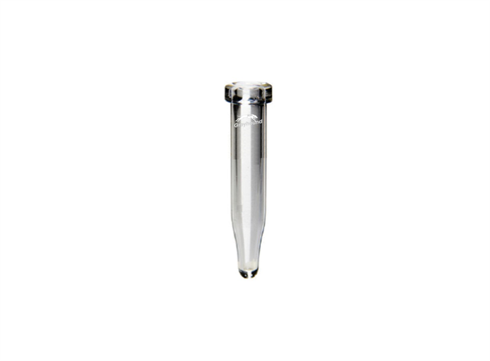 Picture of 0.2mL Crimp Neck Micro-Vial, 31.5 x 5.5mm, clear glass, 1st hydrolytic class, Tapered